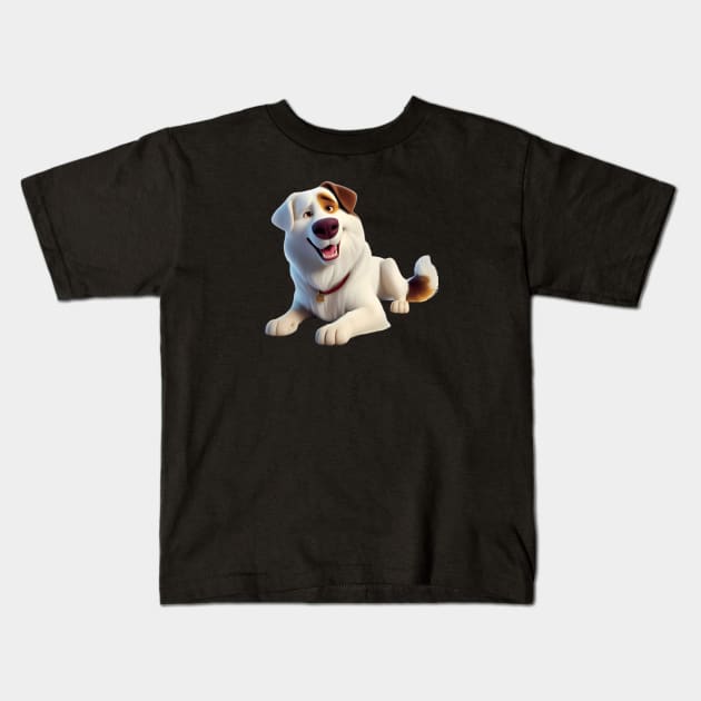 Greater Swiss Mountain Dog Kids T-Shirt by BlackCricketdesign